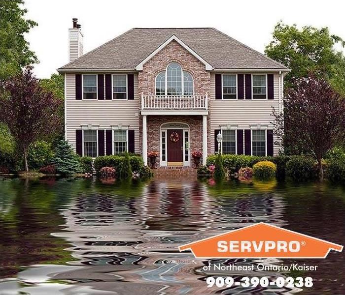 flooding in front of home 